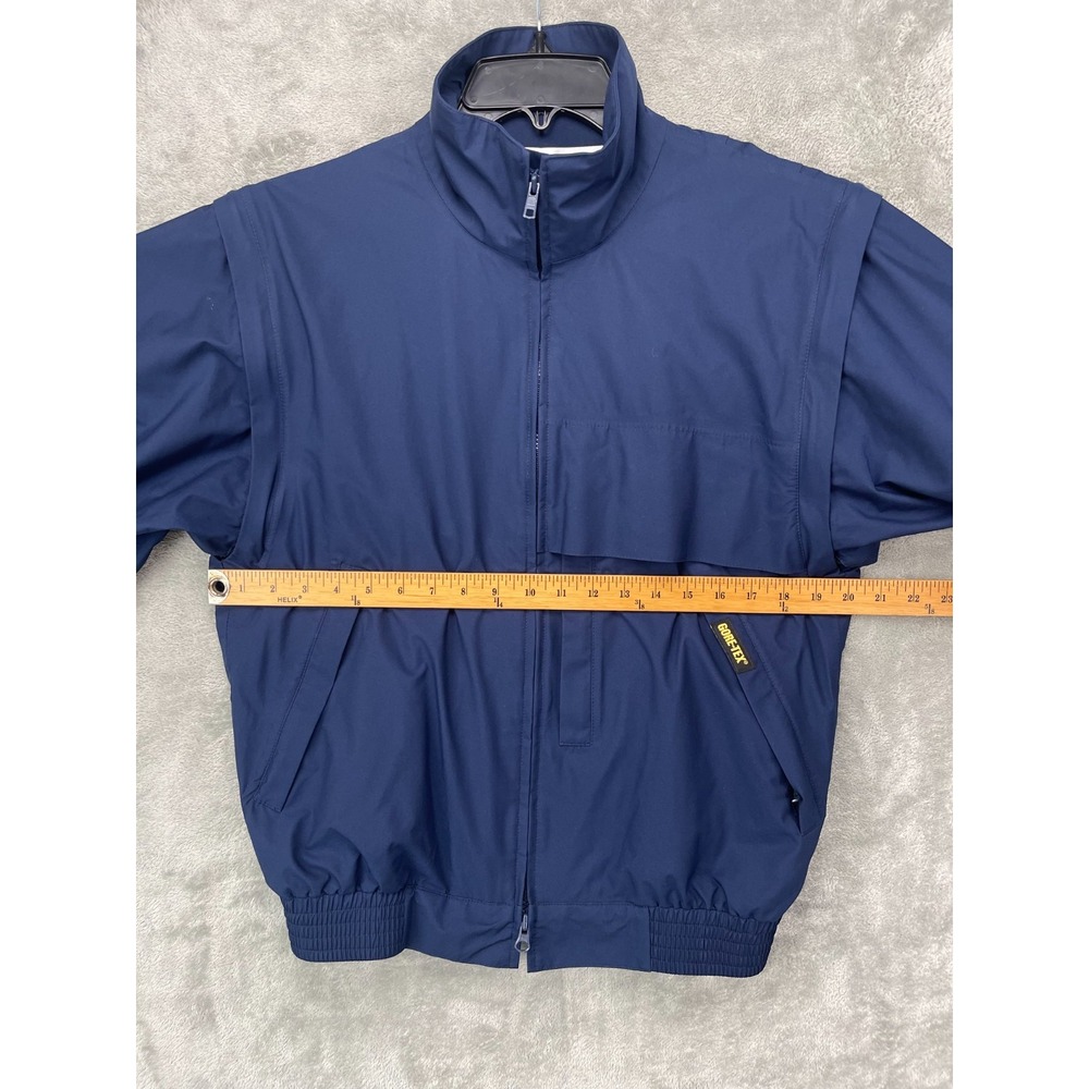 Zero Restriction Women's Gore-Tex Convertible Jacket Sz S Navy Long/Short/Vest - Picture 4 of 13